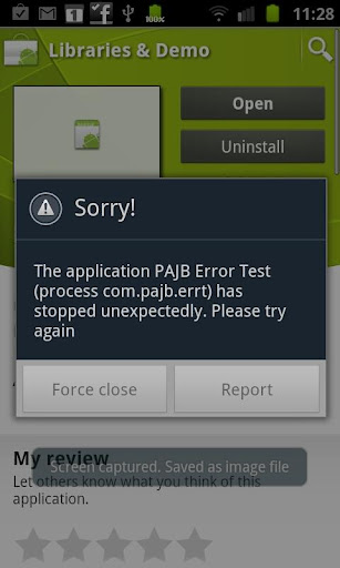 PAJB Error Test