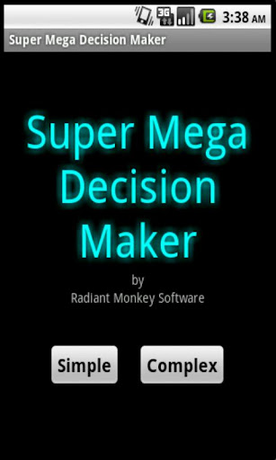 Super Mega Decision Maker Free