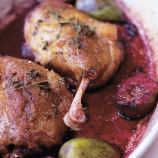 Nigel Slater's Duck with Figs and Barolo