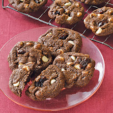 White Chocolate Cherry Cookies