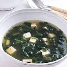 Spinach-Tofu Soup