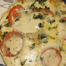 Potato and Mozzarella Pie