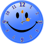Smiley Analog Clock Apk