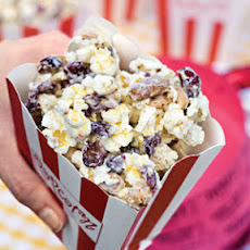 Gold-Dusted White Chocolate Popcorn