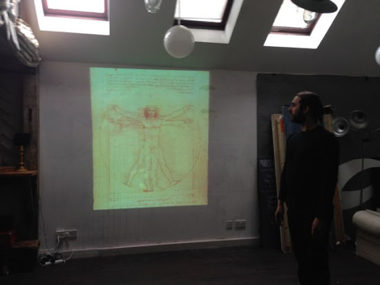 <p>
	Vutruvian proportion as drawn by Leonardo Da Vinci</p>
