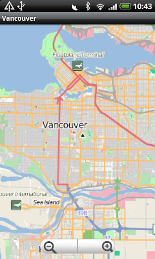 Vancouver Street Map