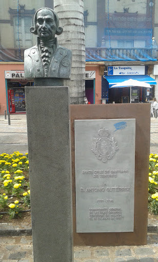 Busto Comandante General Antonio Gutiérrez