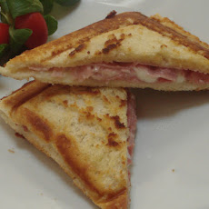 Grilled Ham and Cheese Sandwich My Way