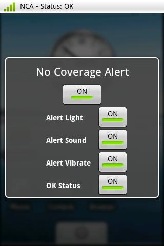 No Coverage Alert