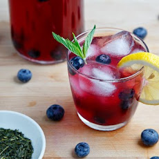 Blueberry Iced Green Tea