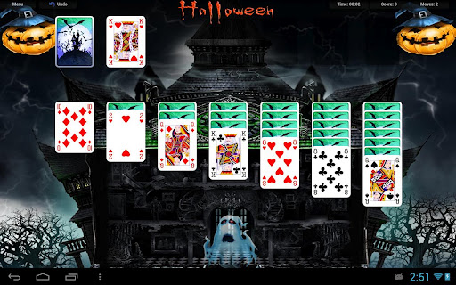 【免費解謎App】Halloween Solitaire Card Game-APP點子