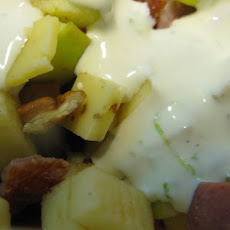 Salad ABC - Apples, Bacon, Cumin Cheese
