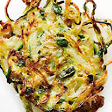 Potato-Zucchini Latkes with Basil