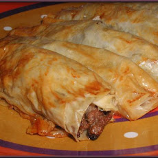 Bourek (Meat Filled Pastry)