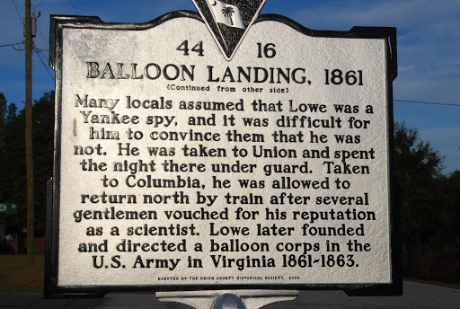 Balloon Landing, 1861