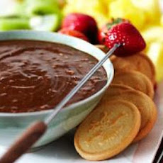 Toblerone Dark Chocolate Honey-Almond Fondue