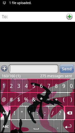 【免費個人化App】Pink Camo Keyboard Skin-APP點子