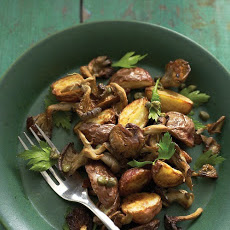 Roasted Mushroom and Potato Salad
