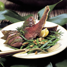 Rack of Lamb with Fresh Herbs and Garlic