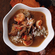 Duck and Shrimp Gumbo