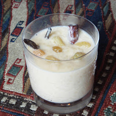 Rum and Raisins Creamy Rice Pudding