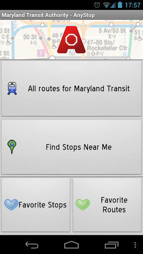 MTA Maryland Transit: AnyStop