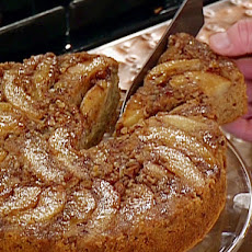 Caramelized Pear Gingerbread with Molasses Ice Cream