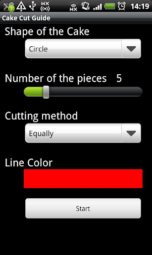 Cake Cut Guide