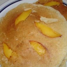 Peach Pecan Pancakes