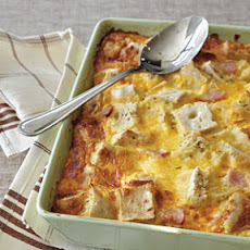 Ham and Cheese Strata