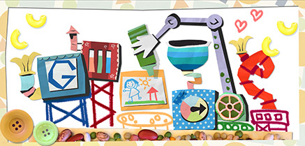 Google Doodle Mother's Day 2013