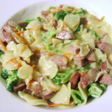 Sausage Potatoes Au Gratin