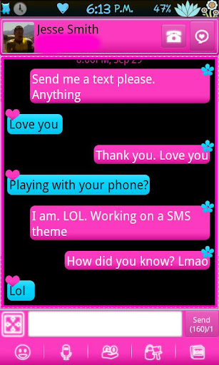 ClassyPink GoSMS Pro Theme