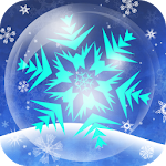 Bubbly Snowflake LiveWallpaper Apk