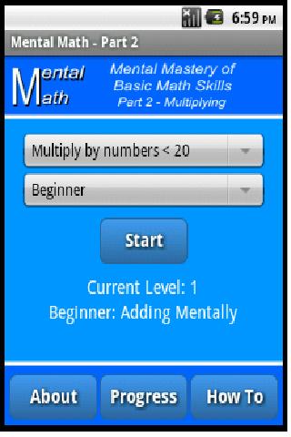 Mental Math Sampler