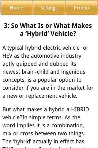 【免費書籍App】Hybrid Cars-APP點子