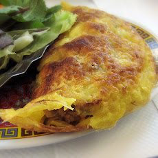 Veggie Stuffed Pancakes