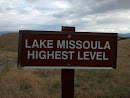Bison Range Lake Missoula High Point