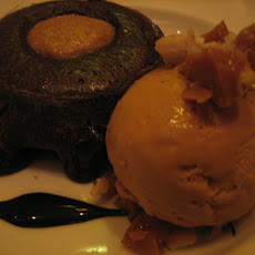 Peanut Butter and Chocolate Truffle Torte