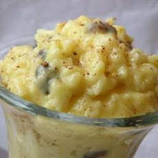 Raisins and Rice Pudding