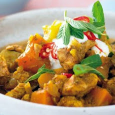 Spicy Chicken and Pumpkin Stew