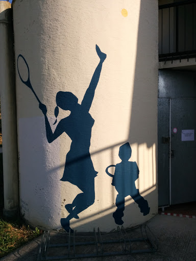 Plaisance Woman Tennis Art