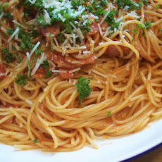 Bacon and Tomato Spaghetti