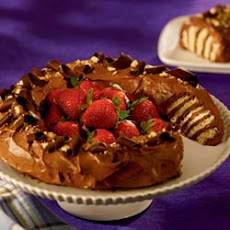 NILLA Chocolate Peanut Butter No-Bake Cake