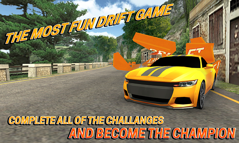Android application Fun Drift Racing For Kids screenshort
