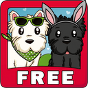 Dress Up! Cute puppies mobile app icon