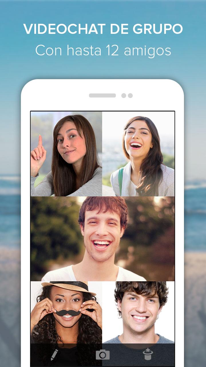 Android application Rounds Free Video Chat &amp; Calls screenshort