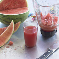 Watermelon Juice with Fleur de Sel Recipe