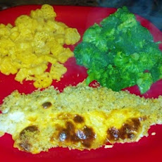 Kraft Singles Flounder with Panko