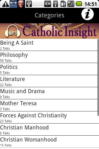 Audio Catholic Insight